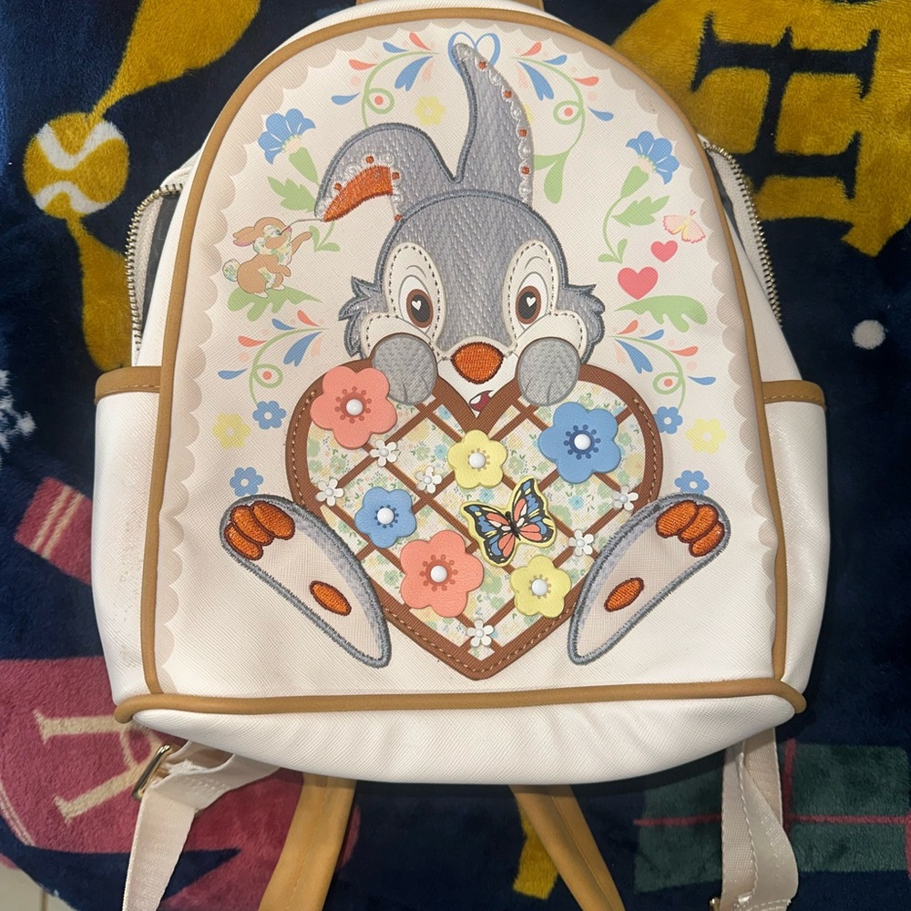 Danielle Nicole Thumper Backpack with Floral Design